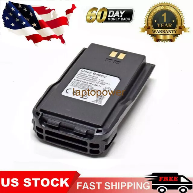 3200mAh QB-44 QB-44HL Battery for Anytone AT-D878UV AT-D868UV with Belt Clip USA