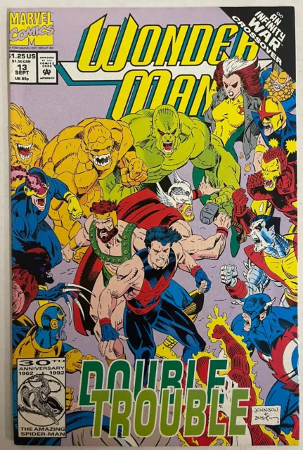 Wonder Man #13 (1992) VF Marvel Infinity War Tie-in