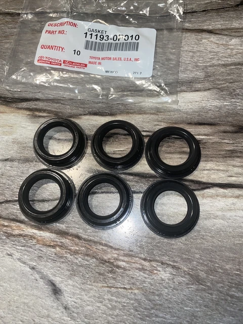 Genuine OEM Toyota/Lexus Spark Plug Tube Seal (11193-0P010) Set Of Six Seals