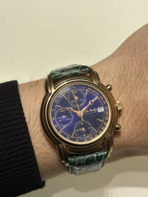 OROLOGIO JOHN STERLING Chronograph Automatic 39mm 151.09.11.07.4 EUR 290 00 PicClick IT