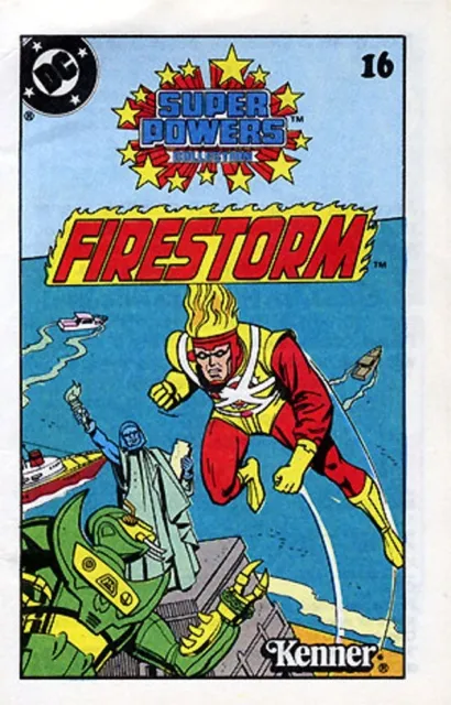Firestorm 16 Rare Giveaway Promo Kenner Super Powers Mini Comic