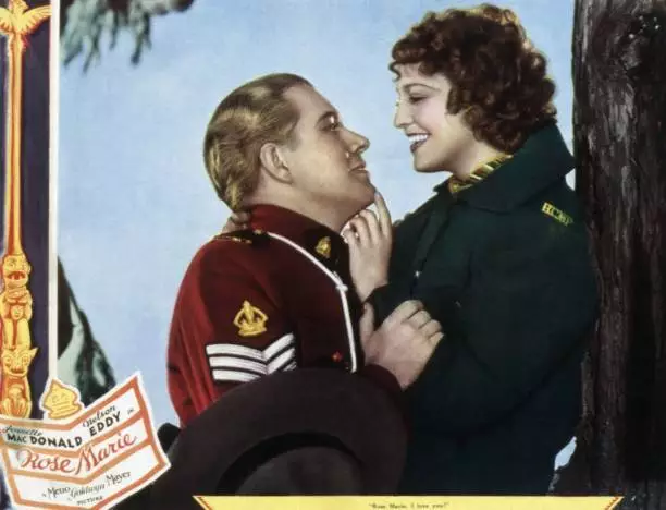 Rose Marie, lobby card , Nelson Eddy, Jeanette MacDonald, 1936 OLD MOVIE PHOTO