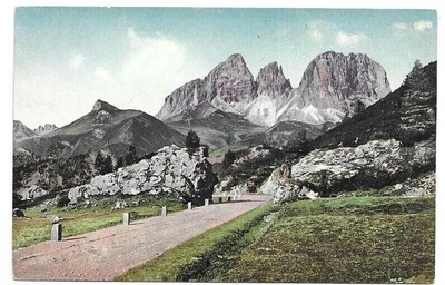 1 CARTOLINA PASSO PORDOI BECCIE SASSOLUNGO ALTO ADIGE SÜDTIROL NON VIAGGIATA 