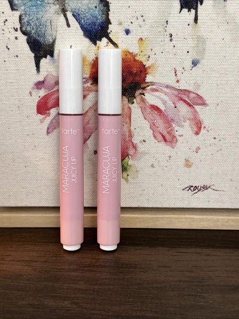 2 NEW Tarte Maracuja Juicy Lip Full SWEET PEA No box