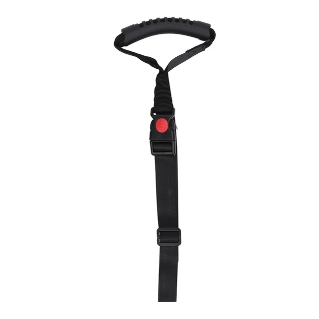 Correa de tracción reforzada con mango de seguridad ergonómica resistente para automóvil ECA