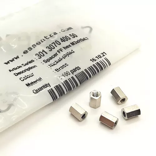 [5 pz] 301307040050 M3x5x7 distanziatore esagonale