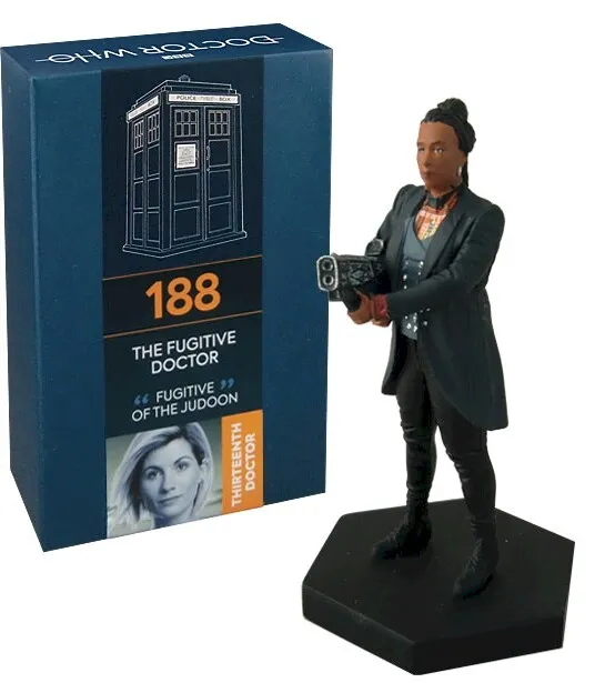 Doctor Who Figure Fugitive Doctor Eaglemoss Collector Boxed Model #188 NEW