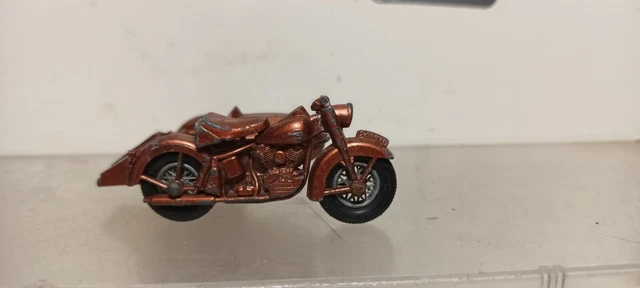 Miniature Matchbox Lesney N°66 Harley Davidson - Modèle Vintage Occasion