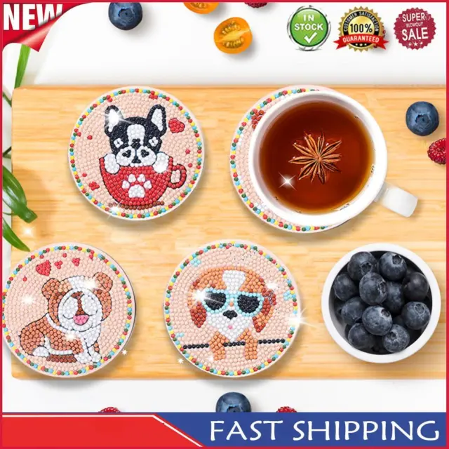 8PCS DIY DIAMOND Painting Coasters Kit Cartoon for Adults Kids (AA1194)  $17.48 - PicClick AU