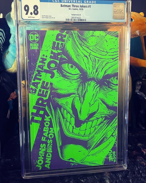 Batman: Three Jokers #1 | CGC 9.8 | Variant B Incentive | DC Comics