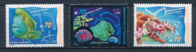 [BIN7222] New Caledonia 2000 Marine Life good set of stamps very fine MNH