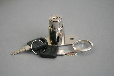 16 pcs Push plunger locks for sliding doors chrome  N506-12-110 keyed the same