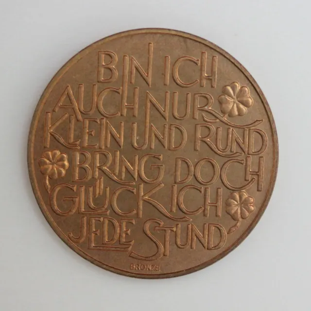 Prosit Neujahr, 2002 Good luck token Germany Austria UNC (3202505/C)