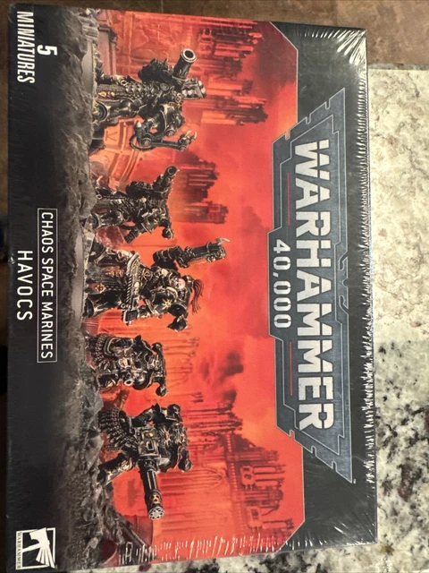 Set Chaos Space Marines Havocs De Warhammer 40k - Con Lascannon, Modelo Completo 2019, Marca Citadel Set Chaos Space Marines Havocs De Warhammer 40k - Con Lascannon, Modelo Completo 2019, Marca Citadel