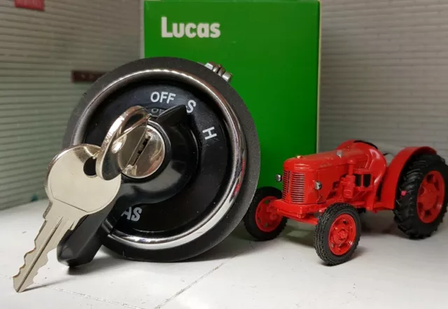 David Brown Cropmaster Tracteur Véritable Lucas OEM Phare Allumage Switch & Clé