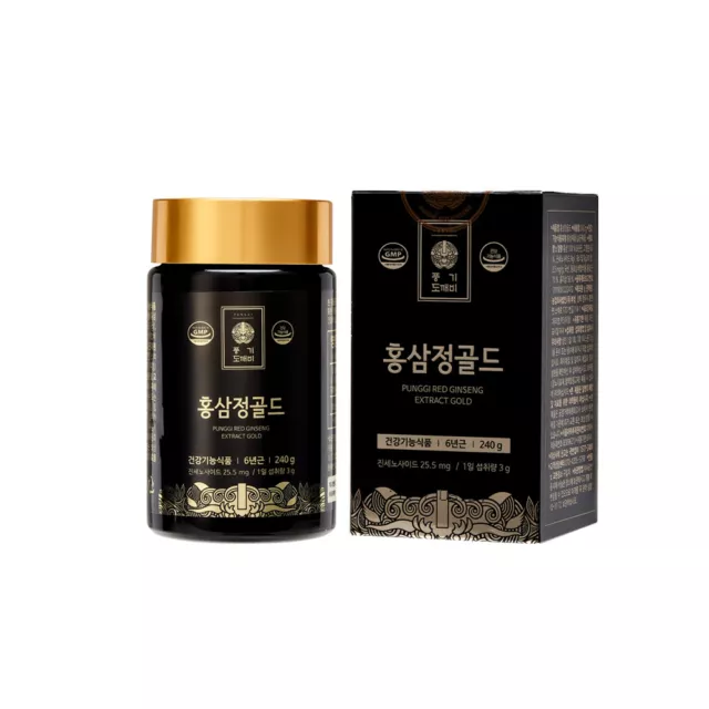 Koreanischer Punggi 6 Jahre roter Ginseng-Extrakt 240g 8,46oz, Made in Korea