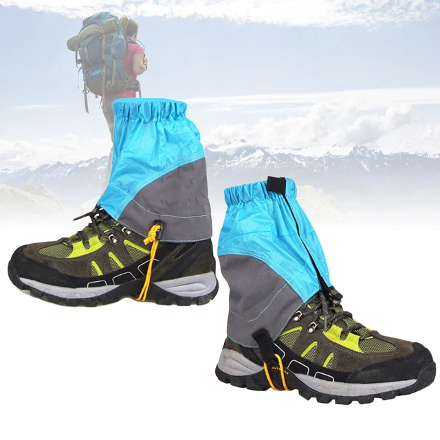 Gamba da passeggio Gaiters arrampicata in montagna sulla neve leggera