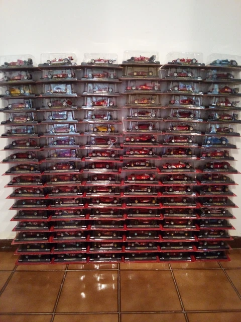 Espositore Per Auto Da Corsa Di Formula 1 Per Modelli Bburago Pressofusi In Scala 1:43 - Contiene Tre Auto Indipendenti - Autoportante O Montabile A Parete - Italia - Foto 6