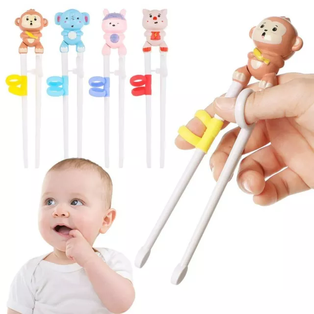 Kids Eating Helper Beginner Chopstick Training Chopsticks Learning Chopsticks~