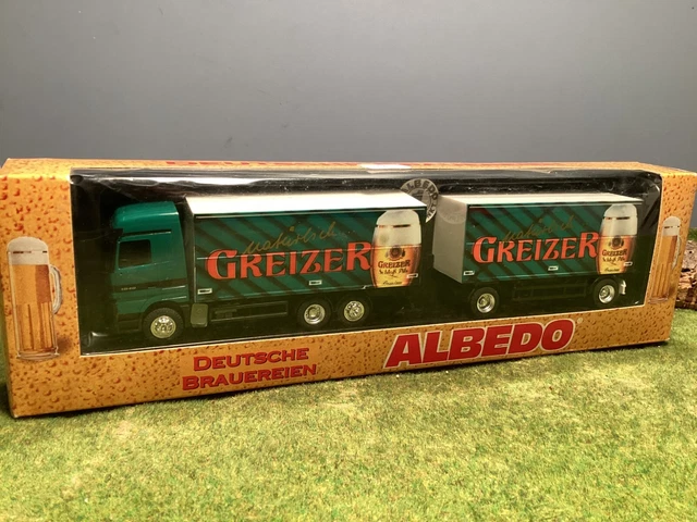 40355 ALBEDO / Germany / Camion Semi Remorque Man Frigo Kogel 1/87 Ho