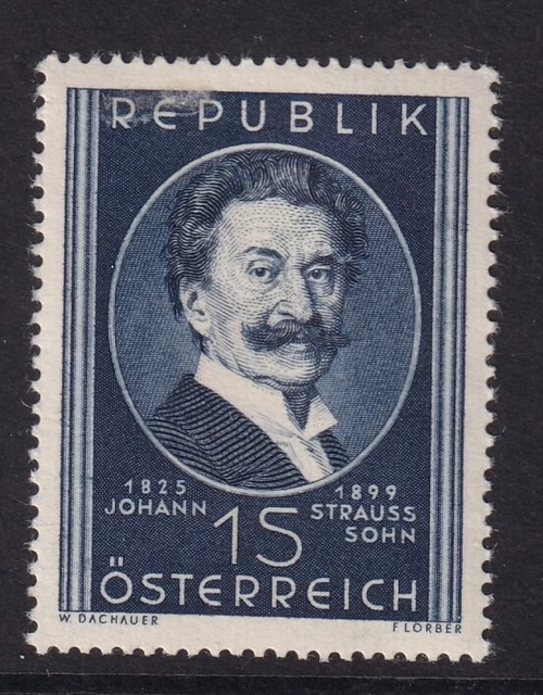Österreich 1949 " Johann Strauß Sohn ", postfrisch,  makellos,  ANK 946