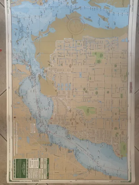 Waterproof Charts -  4 SW Florida Maps Boating- 20 E - 220F - 221 F - 7E - Fish