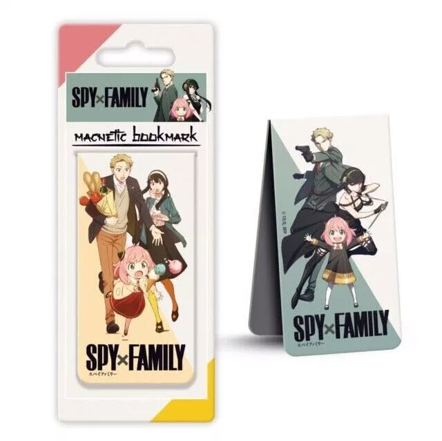Spy X Family Cool Vs Family Magnetic Bookmark - New