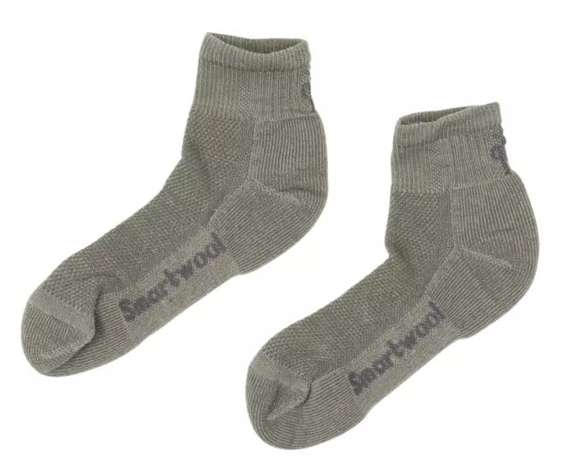 Smartwool L12057 Men's Slate Gray Hike Ultra Light Low Cut Socks Size L 2