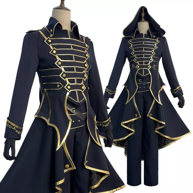 Blue Lock Isagi Yoichi Cosplay Costume Halloween Devil Outfits Vintage Mens Suit