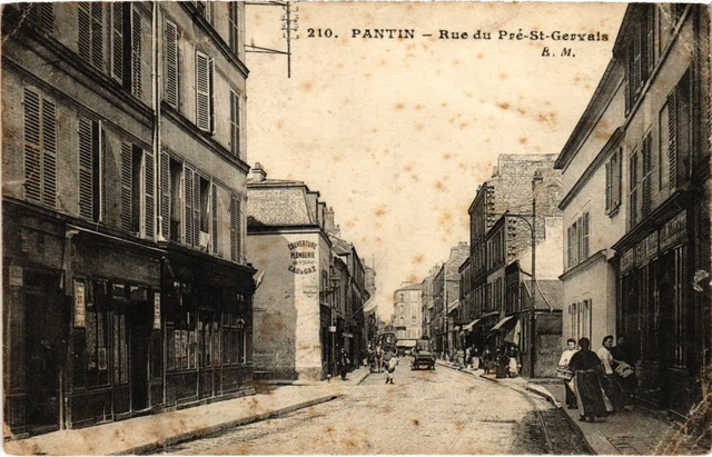 CPA PANTIN Rue du Pre-St-Gervais (1353731)
