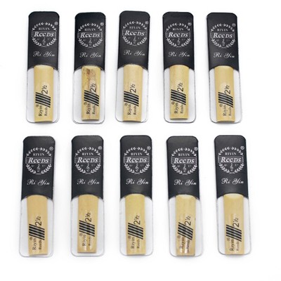 CANNA Musical Instruments Ance 10 Pezzi 2.5 Forza Nuovo Alta Qualità Canna 