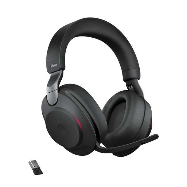 Jabra Evolve2 85 - USB-A UC Stereo - Noir