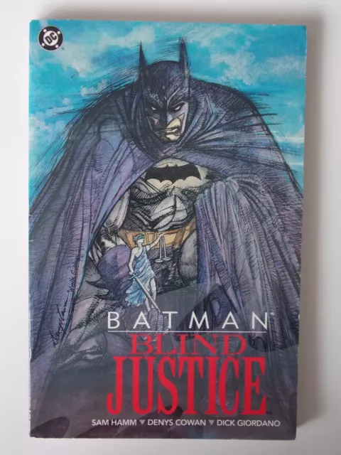 Batman - Blind Justice - TPB 1st Printing RARE Sam Hamm (1992) DC Comics