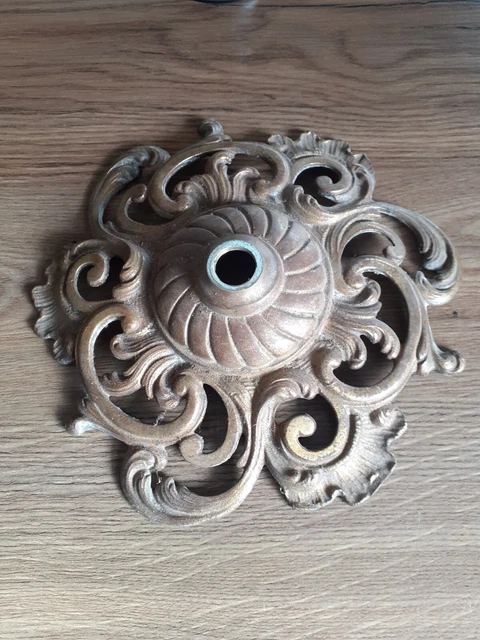 Crochet De Suspension Loulia En Laiton Brut De Fonderie, Tar