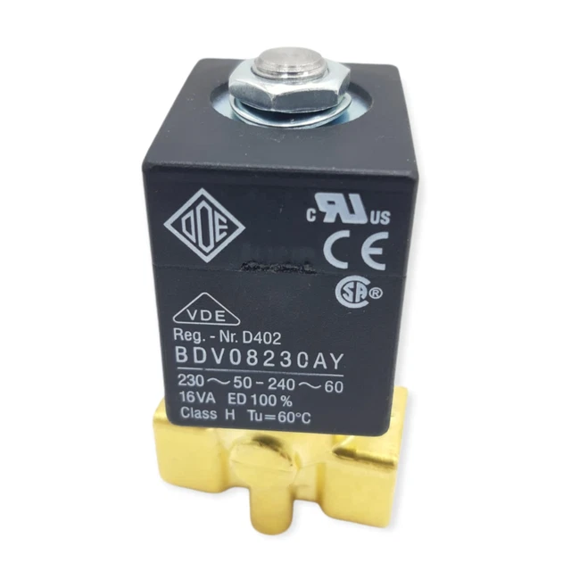 ODE ELETTROVALVOLA VALVOLA PER POMPA DEL VUOTO WIGAM 1/4 NPT Ø 5,5 mm 4515K0F55