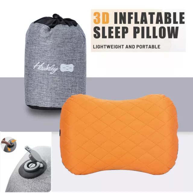 Lightweight Inflatable Camping Pillow - Portable, Compact & Compressible Camping