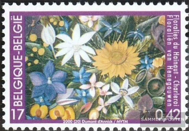 Belgien 2986 (kompl.Ausg.) postfrisch 2000 Blumen