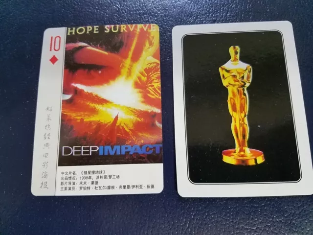 Robert Duvall Tea Leoni Elijah Wood Deep Impact Hollywood Playing Card