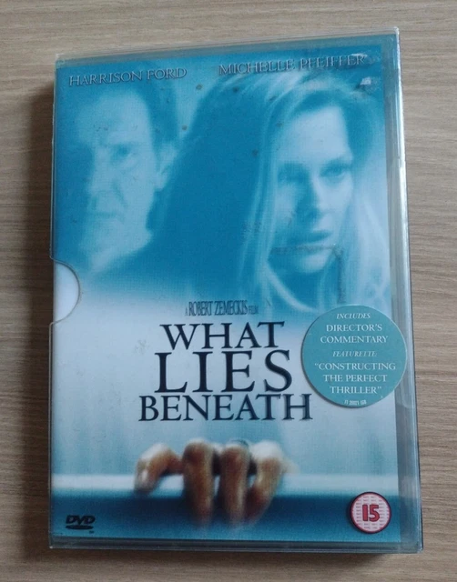 WHAT LIES BENEATH DVD Harrison Ford Michelle Pfeiffer Robert Zemeckis £