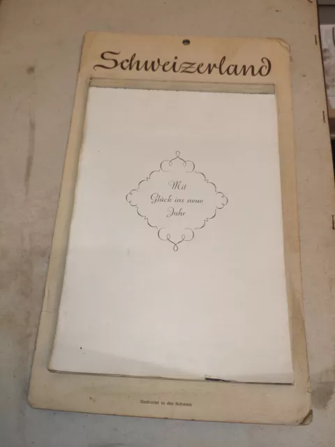 CALENDARIO 1953 Svizzera Suisse confederazione elvetica CH paesaggi  tante foto