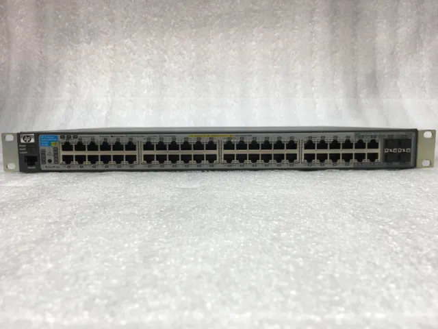 HP ProCurve 2910al-48G-PoE+ 48-Port Gigabit Switch w/ 4xSFP & 10GbE Module