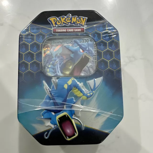 Pokemon TCG: Hidden Fates GYARADOS-GX Collector's Tin Brand New & Sealed