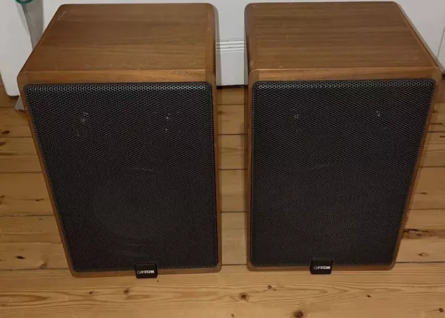 Lautsprecher Canton Quinto 510,  Anton Boxen Paar 3-Wege Vintage Speakers Tested