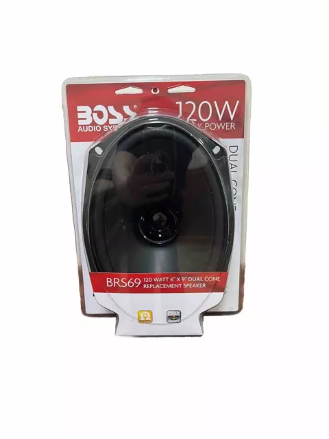 BOSS Audio Systems BRS69 6 x 9 120 W Dual Cone Replacement Car Door Speaker