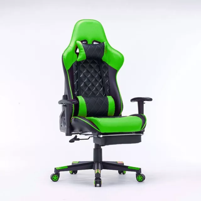 Gaming Chair Ergonomic Racing chair 165&deg; Reclining Gaming Seat 3D Armrest