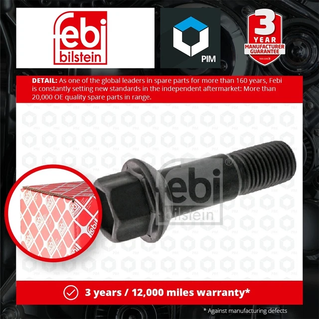 WHEEL BOLT / Stud / Nut fits MERCEDES GLC220D 2.0D 2019 on A0009901807