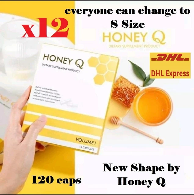 12 Honey Q Detox Suplemento Control de Peso Reducir Bloqueo de Quemaduras Break Q6
