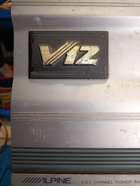 ALPINE V12 MRV-F307 - 4/3/2 channels OLD SCHOLL HI QUALITY BUILD
