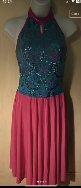 Ragazze adolescenti costume danza lirica festival abito palcoscenico boutique XS (adulto)
