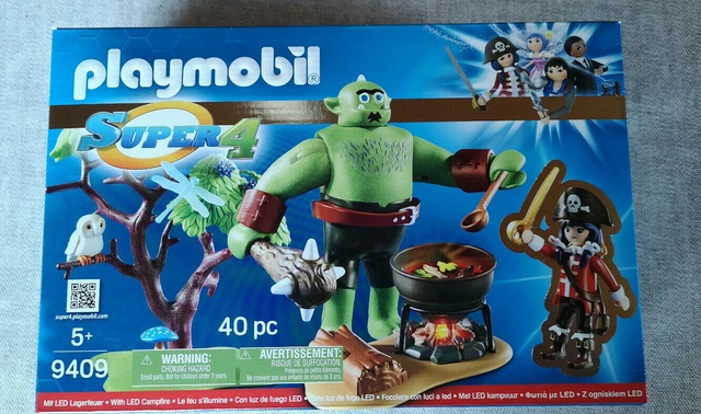 Playmobil Super 4 - 9409 Ogre Géant Avec Ruby - Neuf Scellé - Avec LED